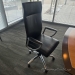 Allseating Zip Black Highback Leather Conference Meeting Chair